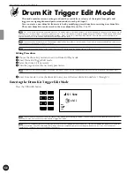 Preview for 36 page of Yamaha DTX Owner'S Manual