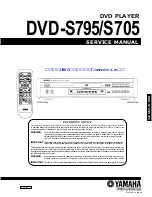 Yamaha DVD-S795 Service Manual preview