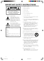 Предварительный просмотр 2 страницы Yamaha DVX-S200 Owner'S Manual