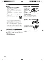 Предварительный просмотр 108 страницы Yamaha DVX-S200 Owner'S Manual