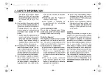 Preview for 8 page of Yamaha EC-03 2012 Owner'S Manual