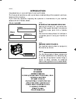 Preview for 3 page of Yamaha EF3000iSE - Inverter Generator - 3000 Maximum AC... Owner'S Manual