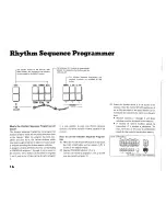 Предварительный просмотр 18 страницы Yamaha Electone 405 Manual