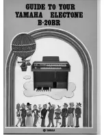 Yamaha Electone B-20BR Manual preview