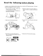 Preview for 3 page of Yamaha Electone B-2R Manual