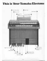 Preview for 4 page of Yamaha Electone B-4C Manual