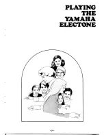 Preview for 21 page of Yamaha Electone B-4C Manual