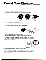 Предварительный просмотр 23 страницы Yamaha Electone BK-5 Manual