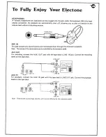 Предварительный просмотр 13 страницы Yamaha Electone BK-5C Manual