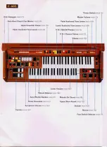 Предварительный просмотр 2 страницы Yamaha Electone C-405 Mode D'Emploi