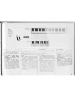 Предварительный просмотр 31 страницы Yamaha Electone E-75 Manual