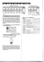 Предварительный просмотр 8 страницы Yamaha Electone F-25 User Manual