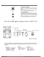 Предварительный просмотр 5 страницы Yamaha Electone GX-1 Manual