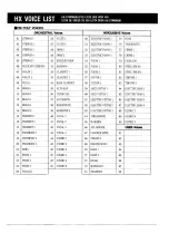 Preview for 1 page of Yamaha Electone HX-1 Manual