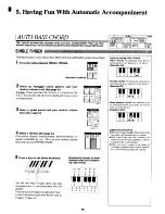 Предварительный просмотр 12 страницы Yamaha Electone ME-30BX Manual