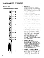 Preview for 5 page of Yamaha EMX3500 Manuel De Fonctionnement