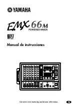 Preview for 1 page of Yamaha EMX66M Manual De Instrucciones