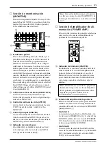 Preview for 13 page of Yamaha EMX66M Manual De Instrucciones