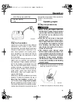 Предварительный просмотр 33 страницы Yamaha F50D Owner'S Manual