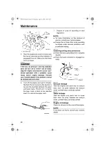 Preview for 66 page of Yamaha F6 Owner'S Manual