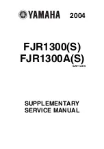 Yamaha FJR1300(S) Supplementary Service Manual preview