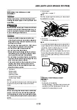 Предварительный просмотр 249 страницы Yamaha FJR1300AS(X) Service Manual