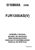 Yamaha FJR1300AS Assembly Manual preview