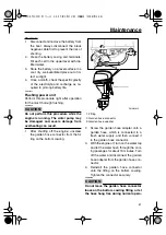 Предварительный просмотр 57 страницы Yamaha FT25B Owner'S Manual
