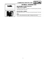 Preview for 22 page of Yamaha FX Nytro FX10X Service Manual