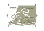 Yamaha Grizzly Owner'S Manual preview