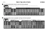 Yamaha H01 Quick Operation Manual preview