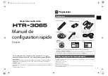 Preview for 10 page of Yamaha HTR-3065 Setup Manual