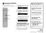 Preview for 8 page of Yamaha HTR-3066 Easy Setup Manual