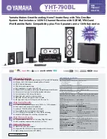 Yamaha HTR-6140BL Specifications preview