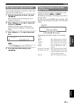 Preview for 27 page of Yamaha HTR-6240 Owner'S Manual