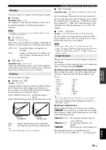 Предварительный просмотр 59 страницы Yamaha HTR-6260 Owner'S Manual