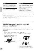 Preview for 4 page of Yamaha i88x Owner'S Manual