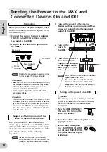 Preview for 12 page of Yamaha i88x Owner'S Manual