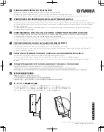 Preview for 2 page of Yamaha IF2108 Mode D'Emploi