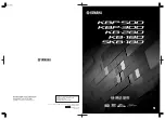 Yamaha KB-180 Manual preview