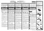 Yamaha L-7 Assembly Instructions preview