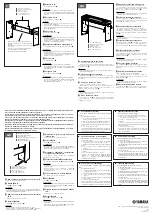 Preview for 2 page of Yamaha L-85 Assembly Instructions