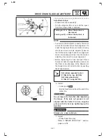 Preview for 61 page of Yamaha Libero Workshop Manual