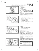 Предварительный просмотр 131 страницы Yamaha Libero Workshop Manual