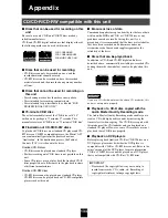 Предварительный просмотр 134 страницы Yamaha MCX 1000 - MusicCAST - Digital Audio Server Owner'S Manual