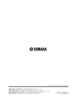 Предварительный просмотр 148 страницы Yamaha MCX 1000 - MusicCAST - Digital Audio Server Owner'S Manual