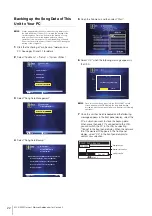 Предварительный просмотр 22 страницы Yamaha MCX-2000 - MusicCAST Digital Audio Server Owner'S Manual Addendum