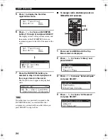 Preview for 25 page of Yamaha MCX-C15 - MusicCAST Network Audio Player Owner'S Manual