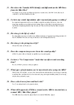 Preview for 6 page of Yamaha MD4 Frequently Asked Questions Manual