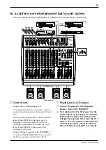 Preview for 16 page of Yamaha mix EMX 2000 Owner'S Manual